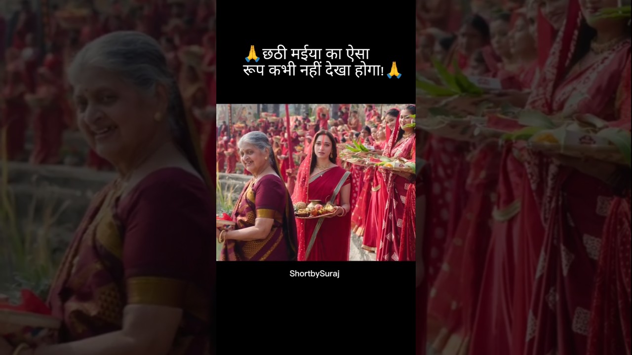 Chhathi Maiya को समर्पित भक्ति 🙏🌅 | छठ पूजा Special | Vvaan Movie Chhathi Maiya #Shorts#ChhathiMaiya