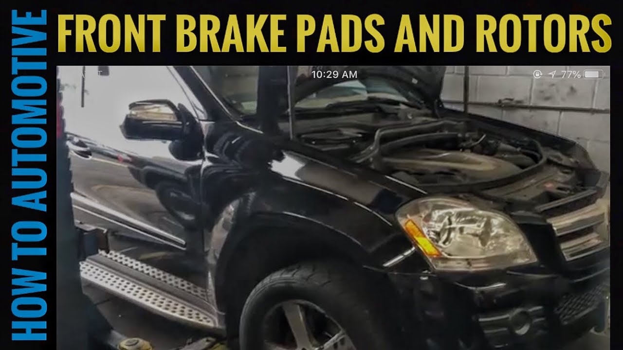 How To Change Brake Pads On Mercedes Gl450