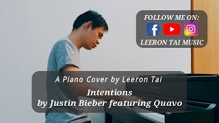 Justin Bieber Featuring Quavo - Intentions Piano Cover With Improvisation By Leeron Tai