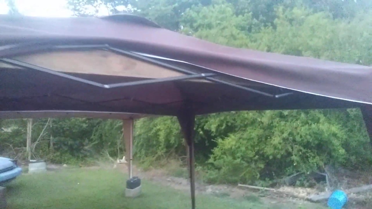 Best way to reinforce your gazebo cheap YouTube