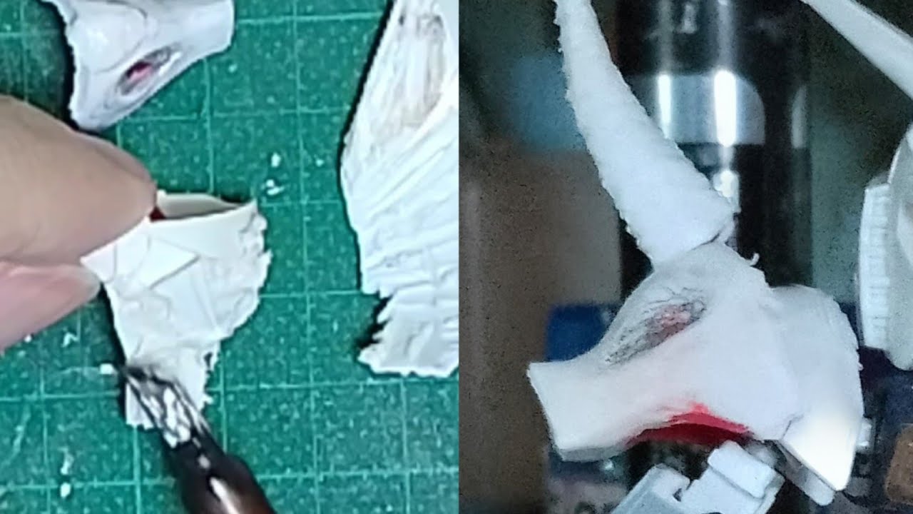 Build up legend character! Gundlander (Part 2) -Use Soldering iron to make soulder armor ガンドランダー