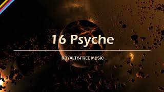 16 Psyche | Royalty-free science news background 🌍