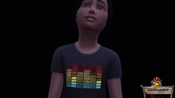 Bakies The Sims 4 Custom Content: Dynamic Light - Equalizer T-Shirt - KIDS