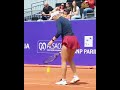 Peyton Stearns. Servicio. Técnica. R1. Strasbourg open series 2026