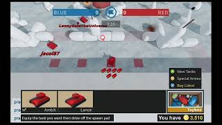 Roblox Tiny Tanks | capture the flag