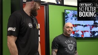 Famous Behind the scenes with Tyson Fury on The Joe Rogan Experience | No Filter Boxing Wealth