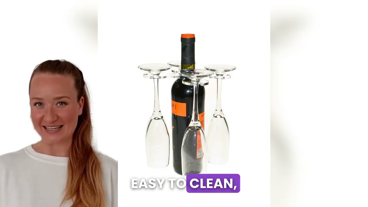 Acrylic Rotating Wine Display (6 Slots) | Source One Displays