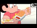 Fries vs pizza restaurant war begins  restaurant wars  steven universe  cartoon network