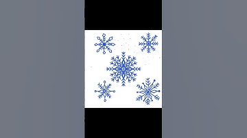 Christmas Snowflakes Designs # shorts #youtubeshorts #shortsvideo #art #procreate #digital