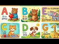 A for Apple B for Ball | ABC Phonics Song for Kids | Nursery Rhymes &amp; Alphabet Learning