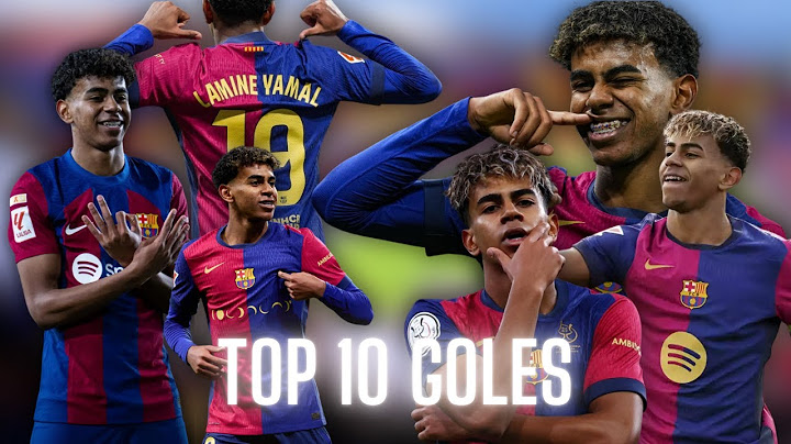Los 10 MEJORES GOLES de LAMINE YAMAL (ACTUALIZADO)