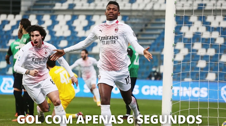 Rafael Leão marca um gol com 6 segundos pelo Milan!!! Gols mais rápidos no futebol