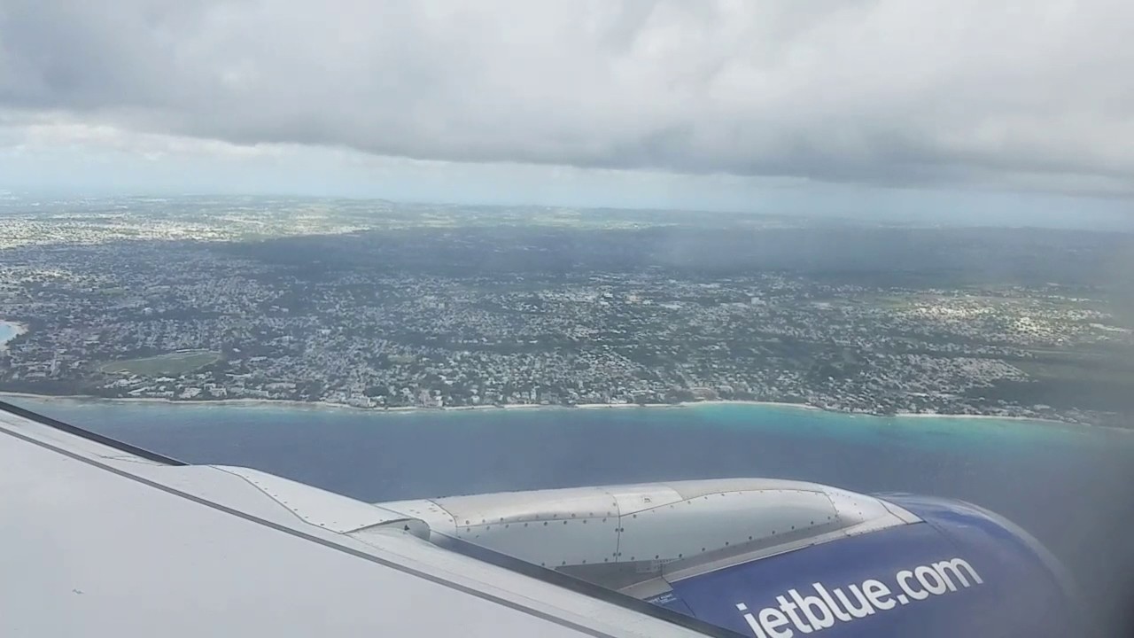 Bridgetown, Barbados approach/landing YouTube