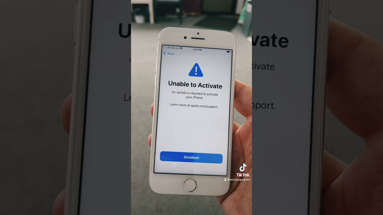 IPhone 7 Unable To Activate Common Apple Problems Pt 1 Shorts