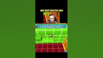 New trick freestyle skill and amazing moment skill in legendary block dash🤫