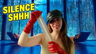 Kidnapped by a hit woman ASMR roleplay PREVIEW - Ductape and gloves 🧤 -