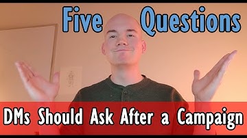 5 Questions DMs Should Ask Players | Dungeon Master Tips