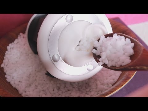 [자극적 ASMR] 귀에 우박설탕 넣고 빼기ㅣPut sugar in your ear and pull it outㅣ감각놀이영상