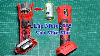 Chế Máy Mài Góc - Máy Cắt Từ Motor 775 | Angle Grinder | Multifunction Cutting Machine | TÂM DIY