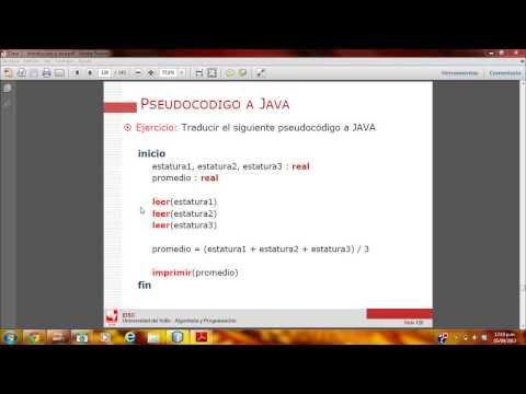 Algoritmia Univalle - Introducción al Lenguaje Java