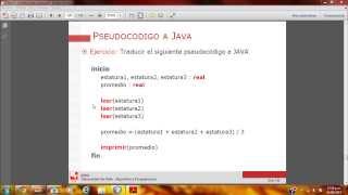 Algoritmia Univalle - Introducción al Lenguaje Java
