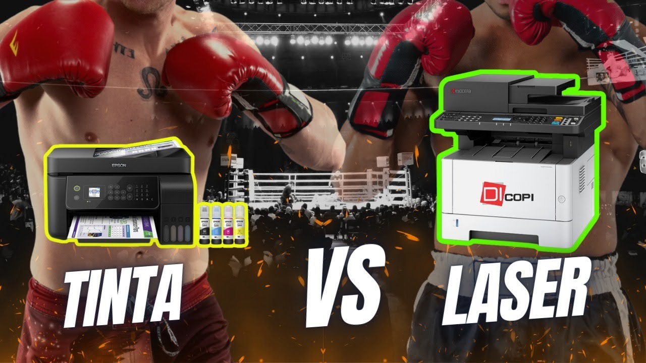 Que me conviene mas una impresora de tinta o Laser Ventajas y Desventajas 