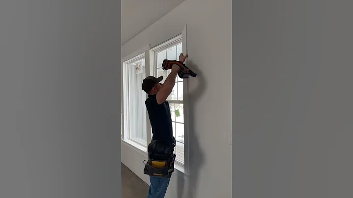 Window Trim Installation TIMELAPSE! #shorts #woodworking #timelapse - DayDayNews