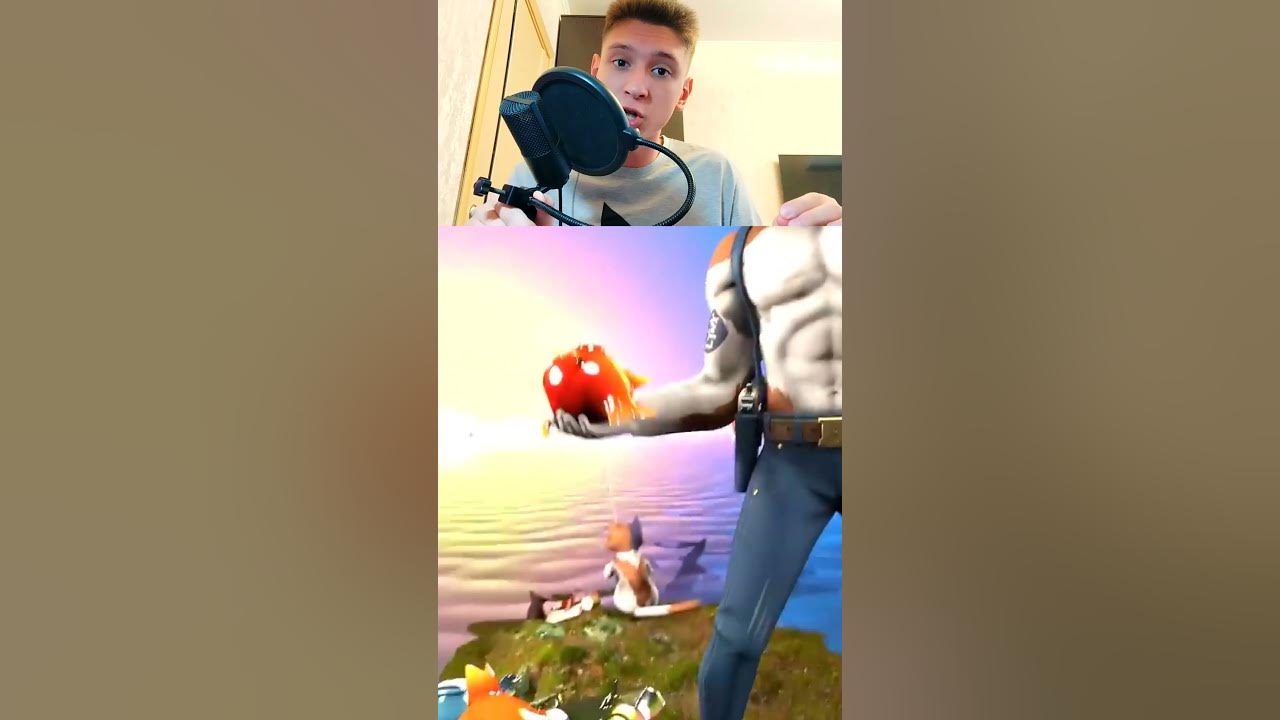 МЯУСКУЛ СЪЕЛ КАРАСЯ в Фортнайт...😱 - YouTube