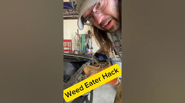 Zip Ties on a Weed Eater!? Nooo Waaay! #lifehacks