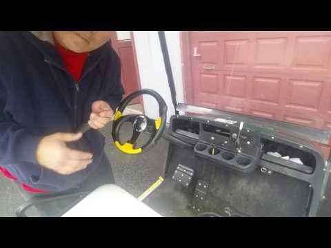 How To Use A Steering Wheel Puller On A Golf Cart