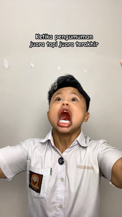 Ketika pengumuman juara tapi juara terakhir #ardikatamps #comedy