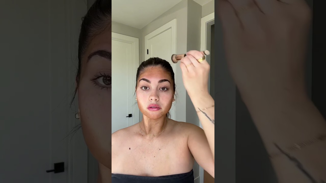 Self tan my face with me