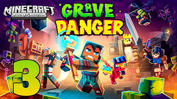 Minecraft Pocket Edition - Gameplay Walkthrough | Story Mode | Grave Danger | (Android, iOS)