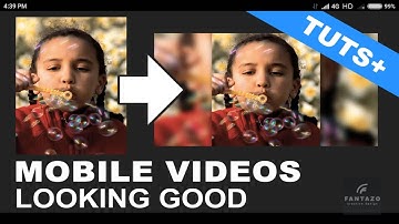 After Effects Tutorial - Portrait Video or Photo With Blurred Background
