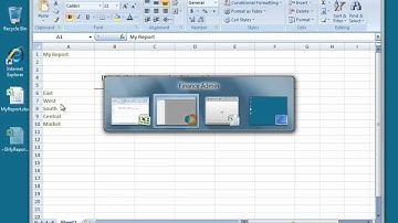 Creating a Cascade, Updating the Excel Template (Creating an Essbase Excel View, Part 2/3)