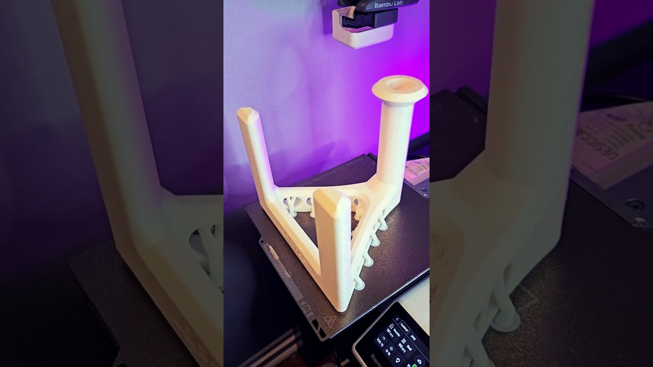 Bambu Lab Upgrades | Best 3D Printed Filament Spool Holder | 24/1000