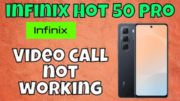 Video call problem infinix Hot 50 Pro || How to solve video call issues || Video call not working
