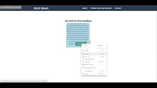 5.3. Scroll to Element - ZeuZ Test Automation