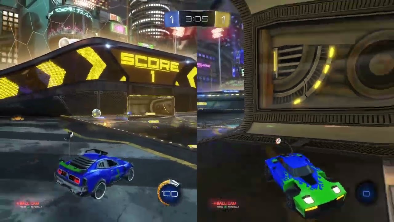 Nightmare David And Nightmare Cito Play Rocket League