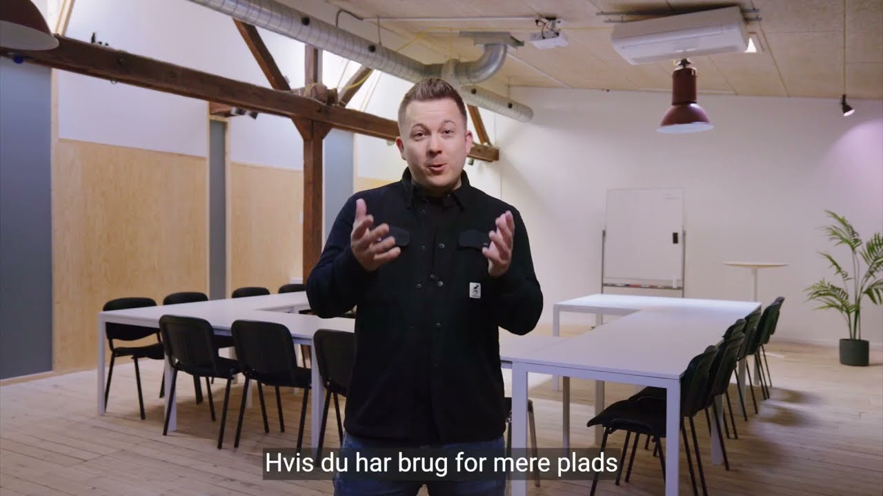 Konferencerum | Coworking Plus | Lej konferencerum i Odense