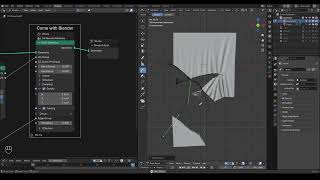 [Demo] Cloth Tearing Simulation - Geometry Nodes 5.2 Alpha