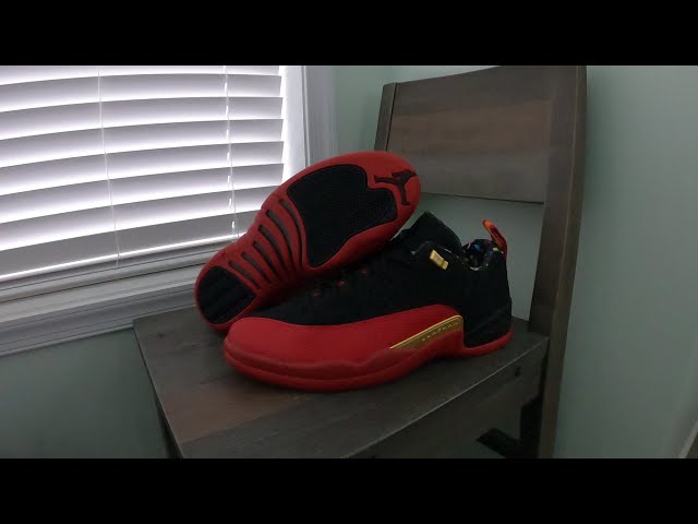 Air Jordan 12 Low - Super Bowl Shoes - Flu Game Vibes - In Hand Review -  BRED Low 