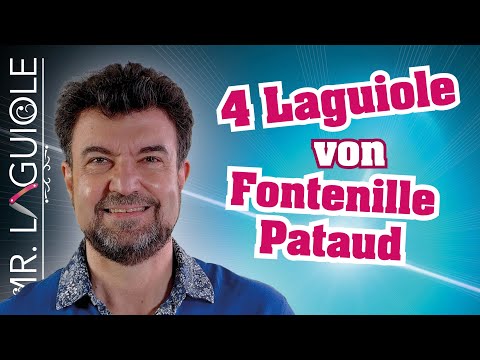 4 Laguiole-Taschenmesser von Fontenille Pataud, Edition NORALIS