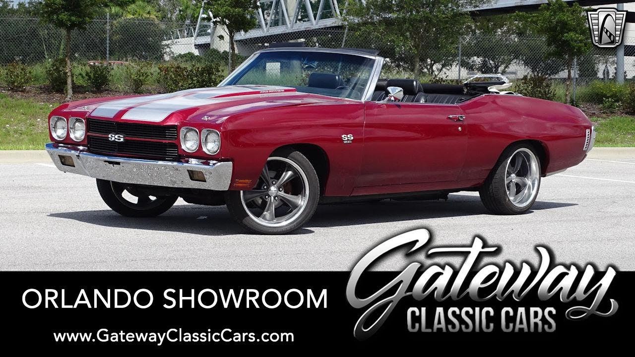 1970 Chevrolet Chevelle Convertible For Sale Gateway Classic Cars