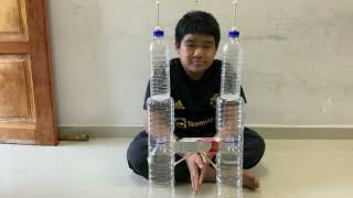 Cara membuat KLCC menggunakan bahan terpakai