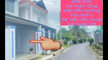 Bán Nhà Mặt Tiền Đường Nhựa khu phố 3 Thị Trấn Cần Giuộc Nhà hoàn Công SHR | BĐS Cần Giuộc Long An