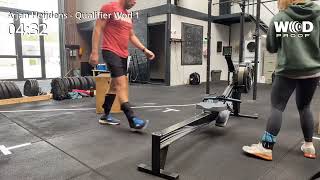 Arena throwdown qualifier wod 1 Arjan Heijdens