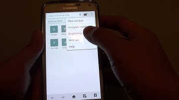 Samsung Galaxy S5: How to Delete Internet Browser Location Access