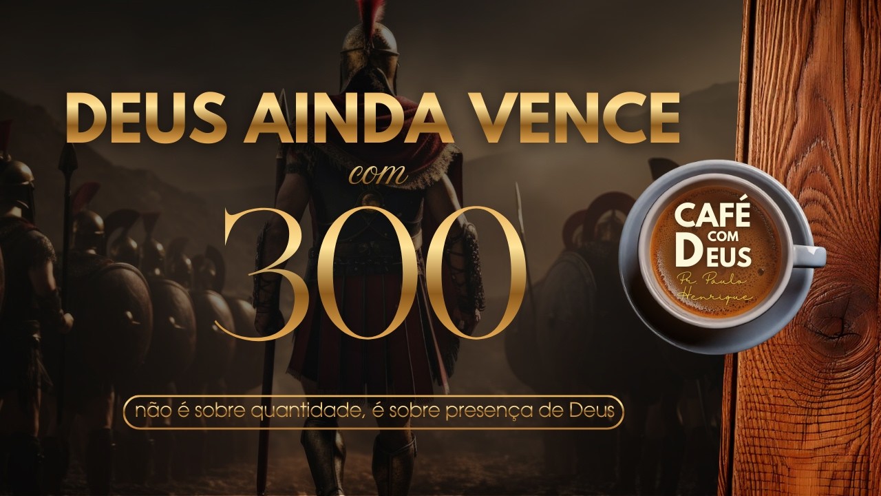 CAFÉ COM DEUS - DEUS AINDA VENCE COM 300 | IEQ MINAS NOVAS - PR. PAULO HENRIQUE - 6H