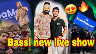Anubhav singh bassi new live show😍vlog| anubhav singh bassi| #standupcomedy #vlog